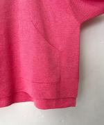 コットンミラノリブ　カーディガン